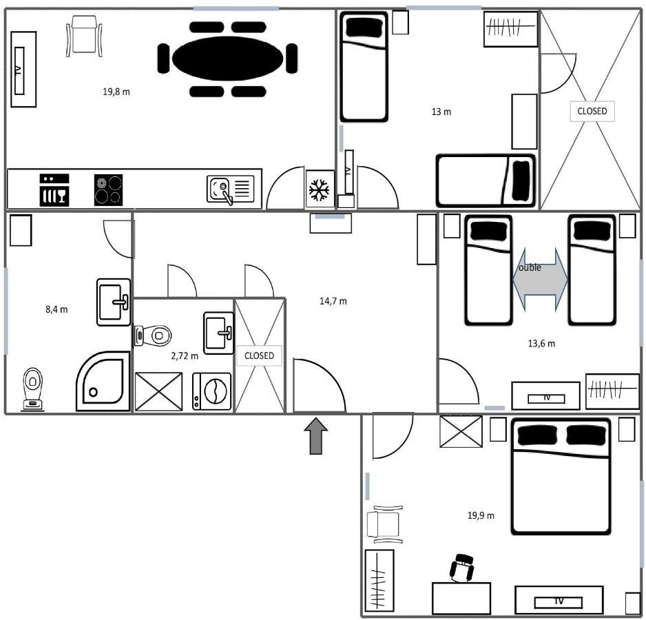 Apartman 101 Horni Marsov Luaran gambar